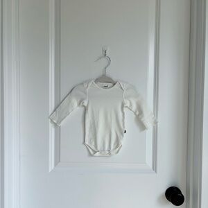 🥚Oeuf Baby Pima Cotton Gardenia Cream Onesie